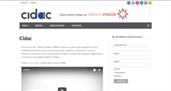 Desktop Screenshot of cidac.org